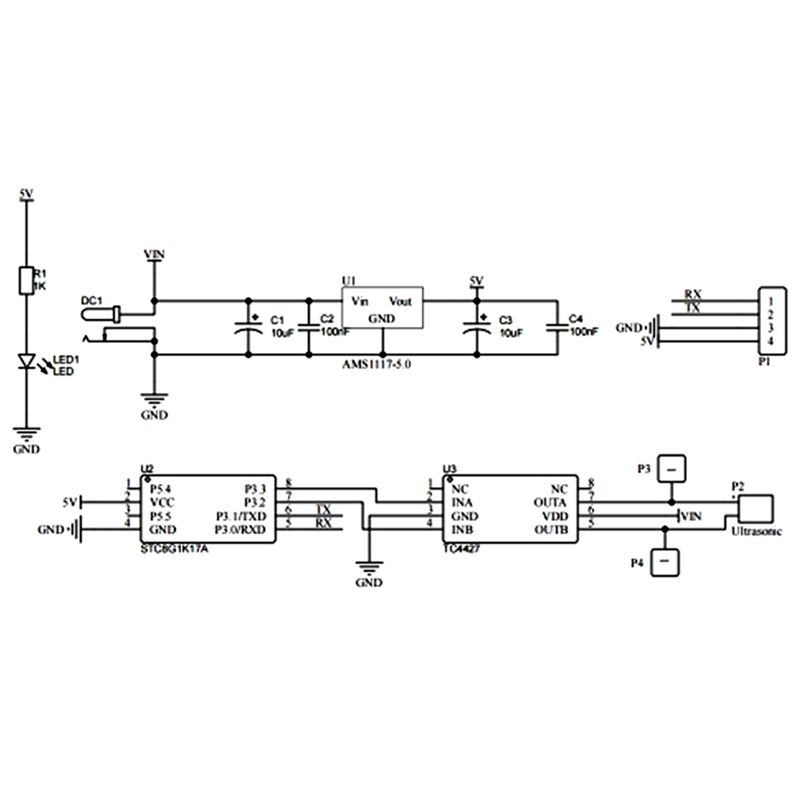 Diy Electronics Project Kit - ชุดอุปกรณ์ DIY สำหรับประกอบเครื่องยกเสียงด้วยคลื่นอัลตราโซนิก B66C ความถี่ 40KHZ