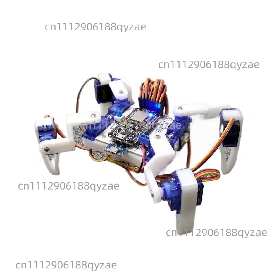 Diy Innovative Electronics - แมงมุมสี่ขา, หุ่นยนต์ไบโอนิค, โปรแกรมเมอร์, ไมโครคอนโทรลเลอร์บล็อกอิเล็กทรอนิกส์, ชุดนวัตกรรม DIY