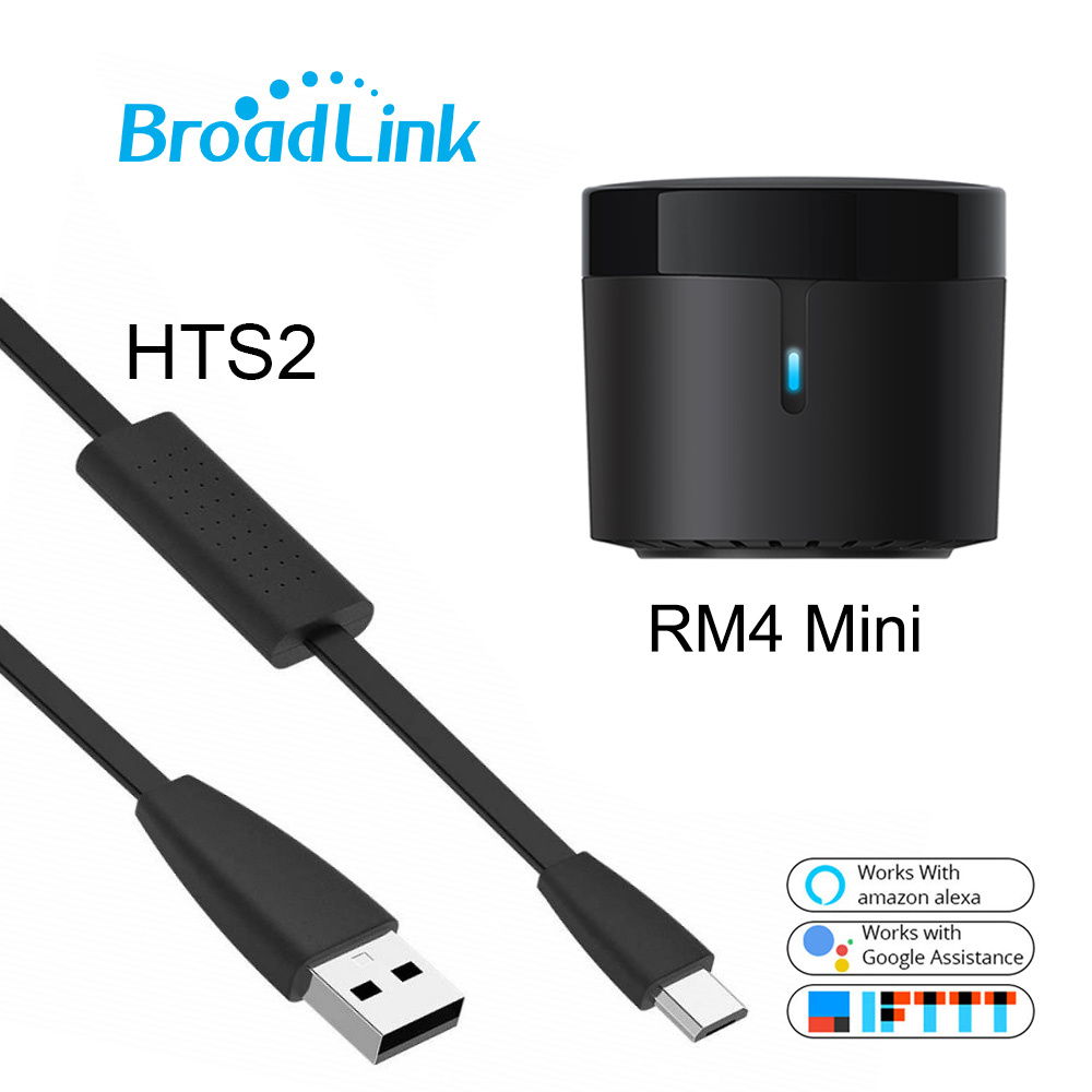Ir Infrared Receiver - รีโมทคอนโทรลอัจฉริยะ Broadlink RM4 Mini อินฟราเรดอเนกประสงค์ รองรับเสียงและภาพ