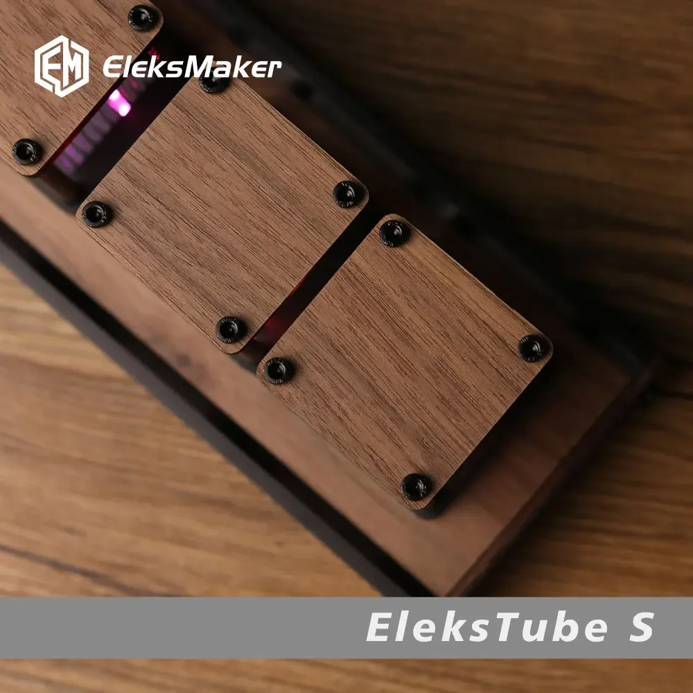 Diy Electronics Ideas - นาฬิกา Nixie Tube RGB DIY นาฬิกาตั้งโต๊ะ