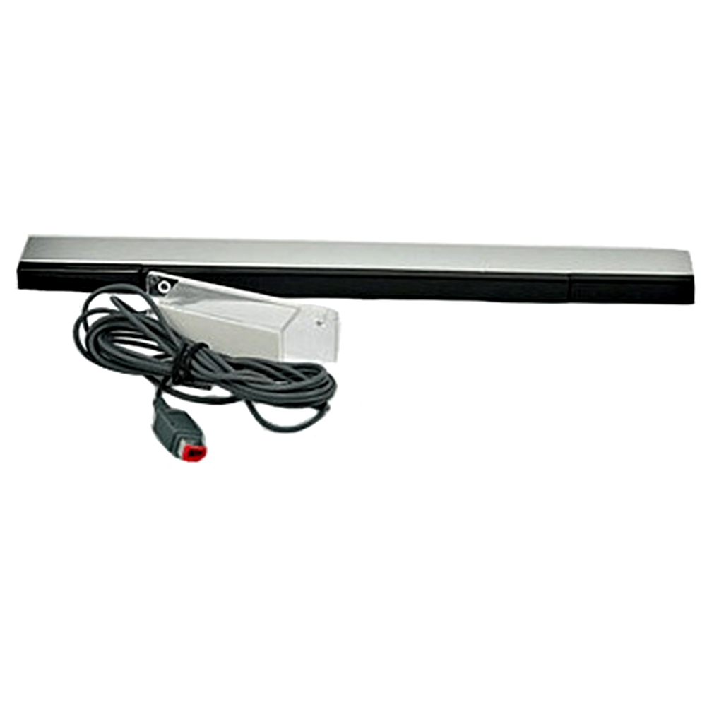 Ir Infrared Receiver - ตัวรับสัญญาณเซ็นเซอร์ตรวจจับความเคลื่อนไหวแบบมีสายพร้อมสายต่อขยาย รีโมทอินฟราเรด แถบเซ็นเซอร์แบบมีสายสำหรับนินเทนโด วี