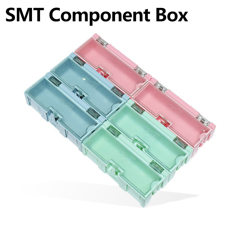 Diy Electronics Storage - กล่องเก็บ SMD SMT IC อุปกรณ์อิเล็กทรอนิกส์ กล่องเก็บของขนาดเล็ก