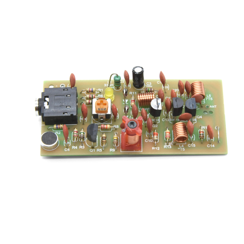 Homemade Diy Electronics - เครื่องส่งสัญญาณ FM, ไมโครโฟนไร้สายแบบทำเอง, วิทยุระยะใกล้, สถานีวิทยุไร้สาย งาน