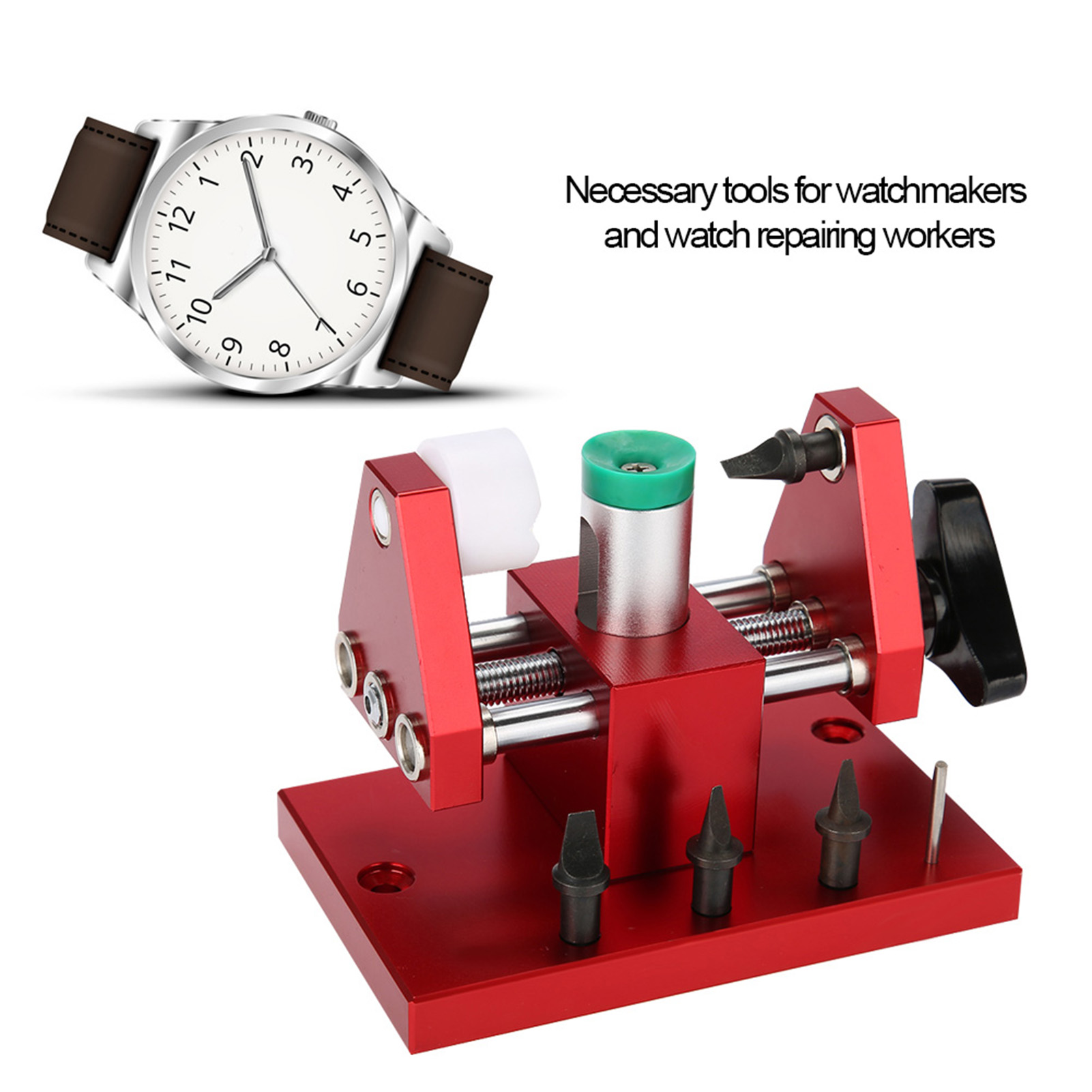 Diy Electronics Workbench - เครื่องมือเปิดฝาหลังนาฬิกาแบบมืออาชีพ รุ่น 07115 สำหรับช่างซ่อมนาฬิกา