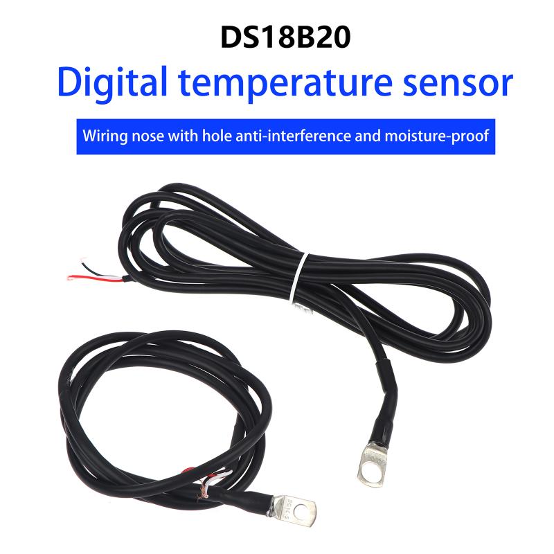 Ds18B20 Temperature Sensor - เซ็นเซอร์วัดอุณหภูมิแบบดิจิตอล DS18B20 พร้อมหัววัดกันน้ำความแม่นยำสูง ขนาด 4/5/6/8 มม.