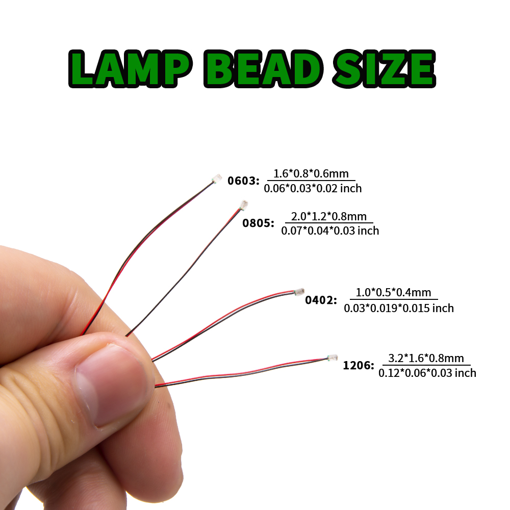 Diy Electronics For Kids - 10 ชิ้น/เซ็ตไมโคร LED ชิปหลอดไฟ 3V แบบติดตั้งสำเร็จ