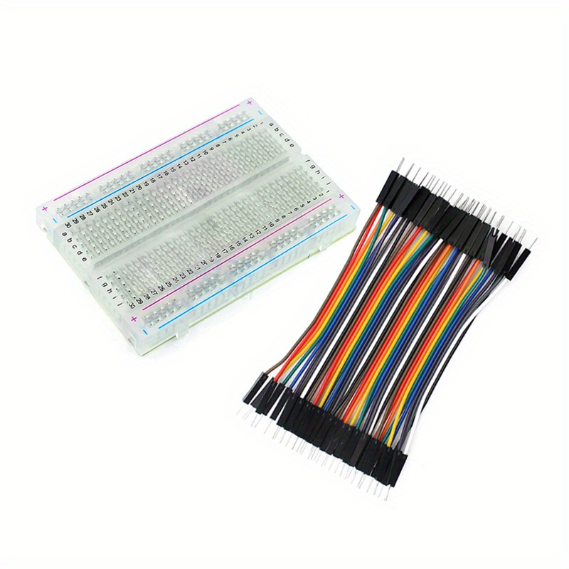 Diy Electronics Breadboard - 1 PC 400 จุดโปร่งใส MINI Breadboard