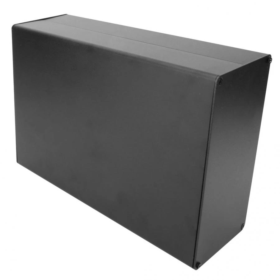 Diy Electronics Storage - กล่องรวมสัญญาณอิเล็กทรอนิกส์ DIY ขนาด 80x160x170 มม. สีดำ