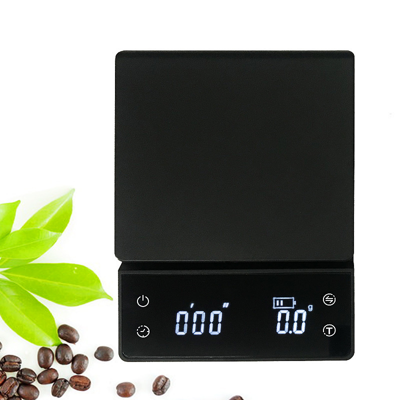 Diy Electronics Shop - เครื่องชั่งดิจิตอลสำหรับครัวและกาแฟ หน้าจอ LED ความแม่นยำสูง 3KG‑0.1g เหมาะสำหรับการชั่งน้ำหนักในบ้าน