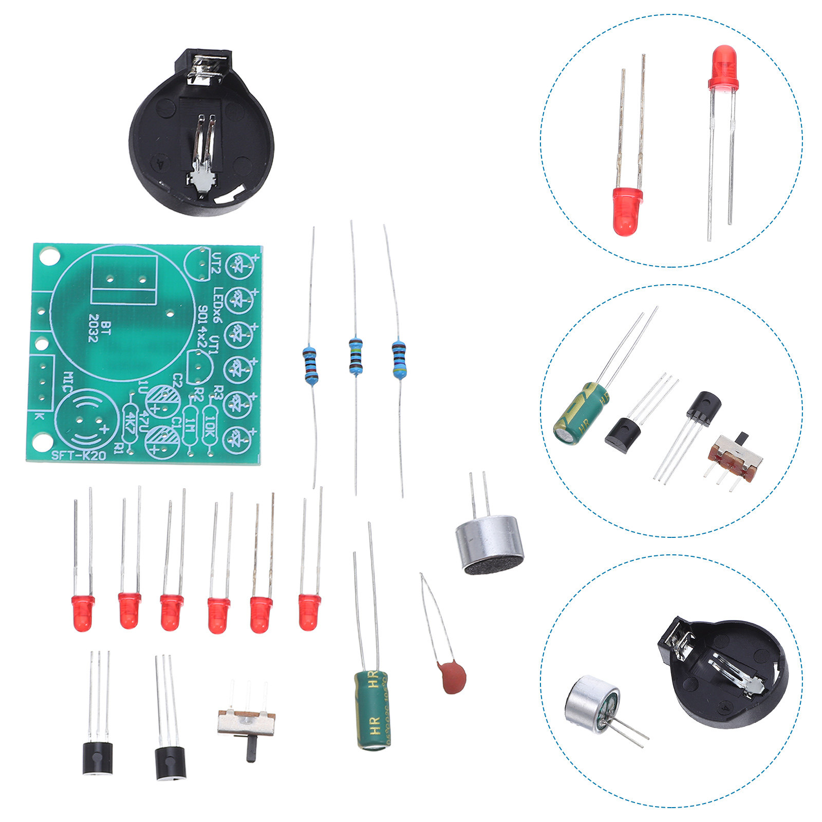ชุดอุปกรณ์เมโทรนอม LED ควบคุมด - Diy Electronics Kits For Adults บทวิจารณ์และราคา