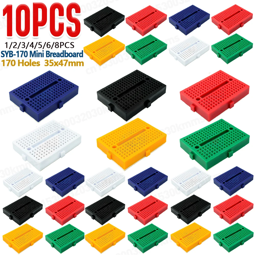 1-10PCS SYB-170 Mini Solderles - Diy Electronics Breadboard บทวิจารณ์และราคา