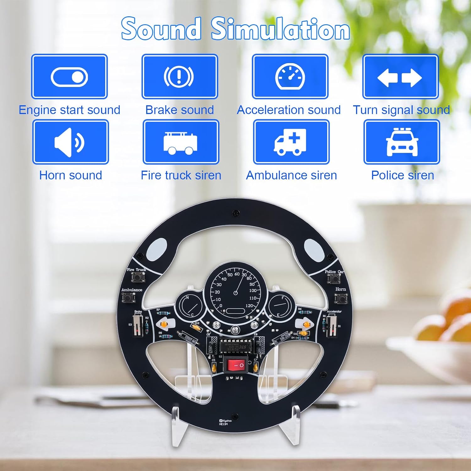 ชุดอุปกรณ์บัดกรีพวงมาลัยรถยนต์ - Diy Electronics Kits For Adults บทวิจารณ์และราคา