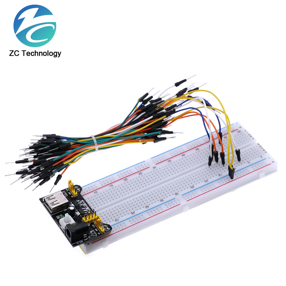 แผงโมดูลแผงวงจรขนมปัง MB102 3. - Diy Electronics Breadboard บทวิจารณ์และราคา