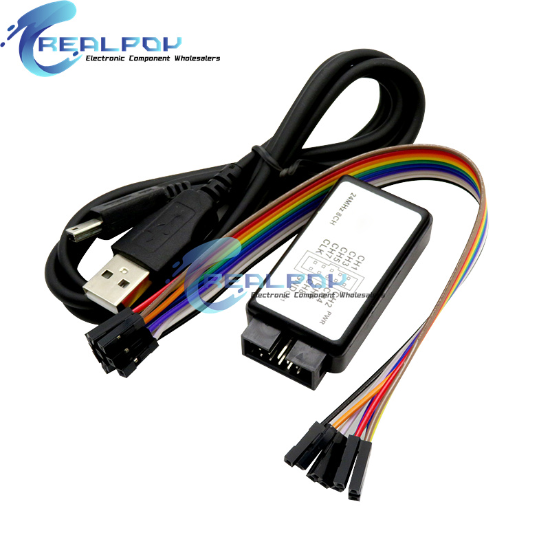 USB Logic Analyzer 24MHz 8 ช่อ - Diy Electronics Project Kit บทวิจารณ์และราคา