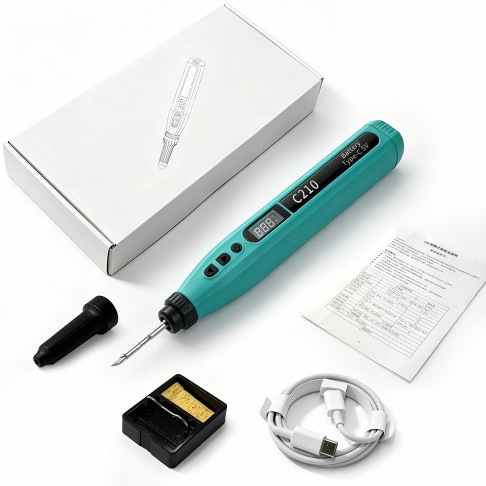 ชุดหัวแร้งบัดกรีดิจิตอล USB อั - Diy Electronics Storage บทวิจารณ์และราคา