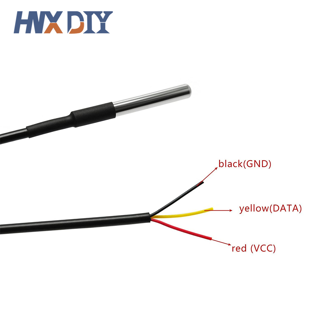 10PCS กันน้ํา 18B20 อุณหภูมิ P - Ds18B20 Temperature Sensor บทวิจารณ์และราคา