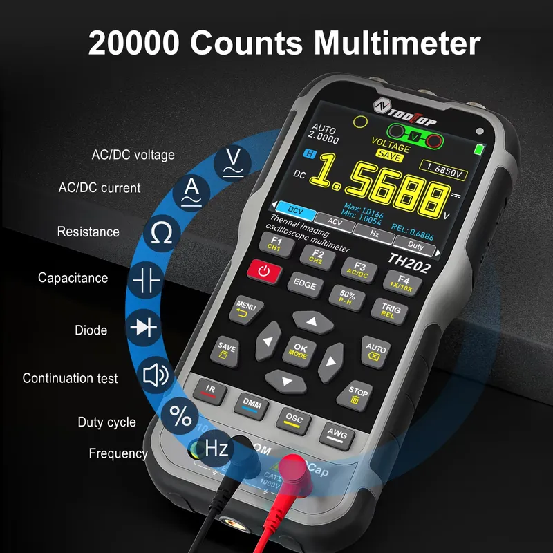 TOOLTOP TH202 TH201 ET15S ET14 - Multimeter Digital บทวิจารณ์และราคา