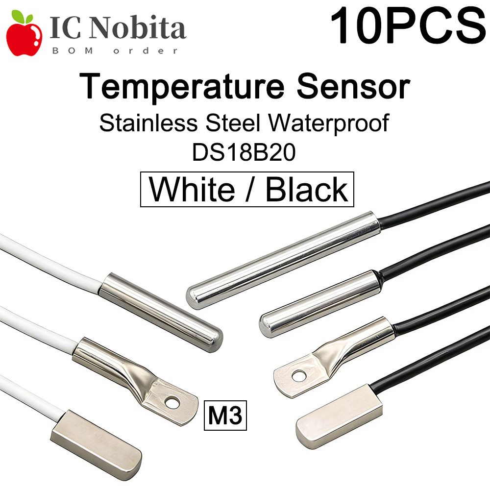 เซ็นเซอร์วัดอุณหภูมิแบบดิจิตอล - Ds18B20 Temperature Sensor บทวิจารณ์และราคา
