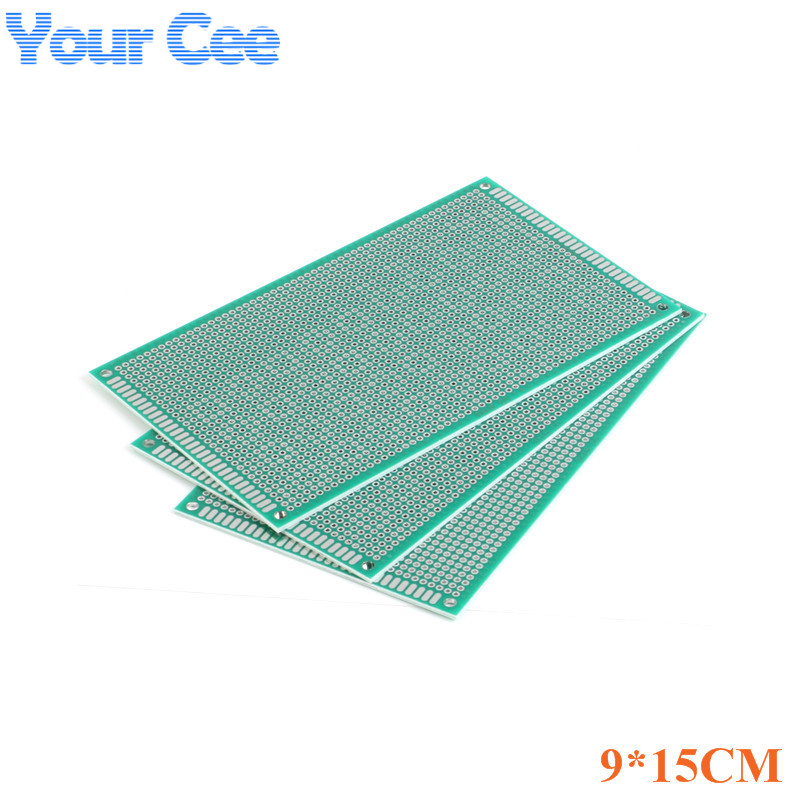 แผ่นวงจรพิมพ์สองด้านแบบยูนิเวอ - Diy Electronics Breadboard บทวิจารณ์และราคา