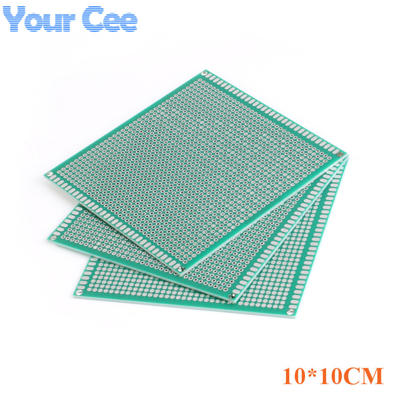 แผ่นวงจรพิมพ์สองด้านแบบยูนิเวอ - Diy Electronics Breadboard บทวิจารณ์และราคา