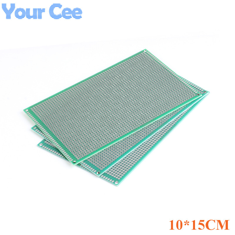 แผ่นวงจรพิมพ์สองด้านแบบยูนิเวอ - Diy Electronics Breadboard บทวิจารณ์และราคา