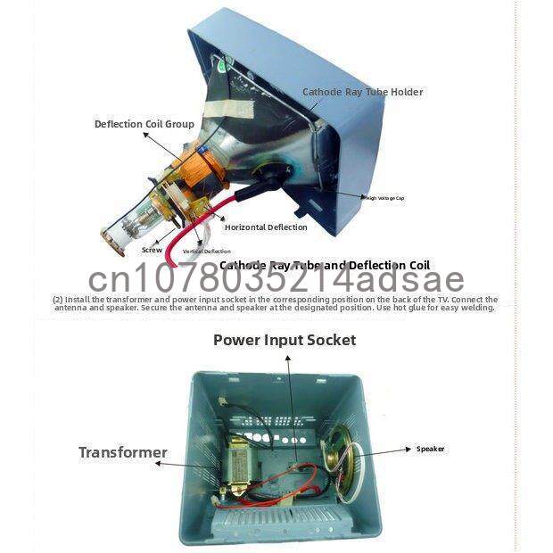 ชุดเมนบอร์ดทีวีขาวดำขนาด 5.5 น - Diy Electronics Project Kit บทวิจารณ์และราคา