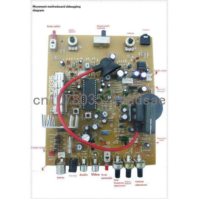 ชุดเมนบอร์ดทีวีขาวดำขนาด 5.5 น - Diy Electronics Project Kit บทวิจารณ์และราคา