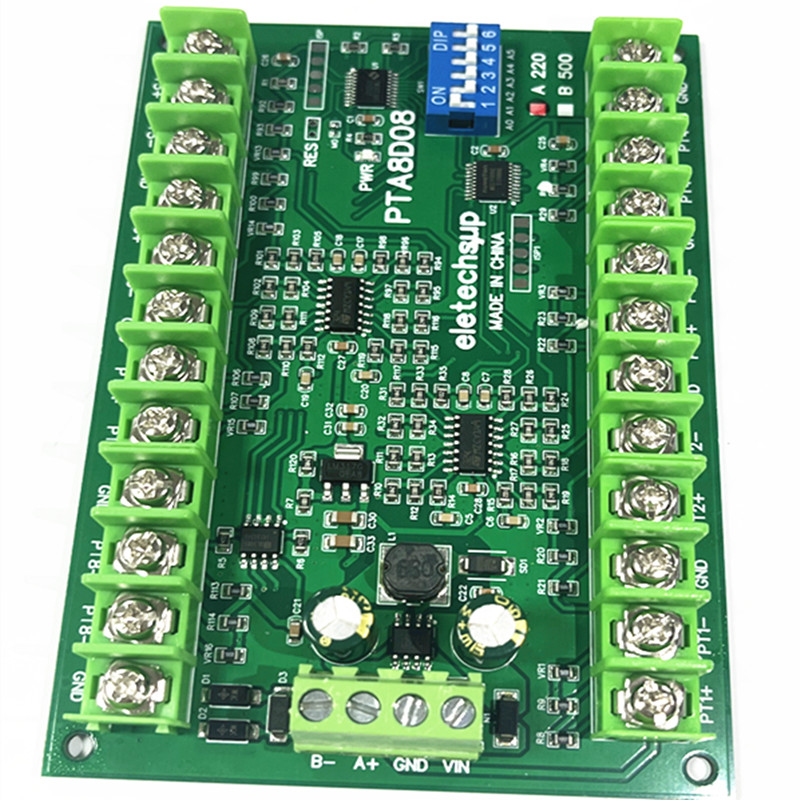 PTA8D08 8AI RS485 อินพุตแบบอะน - Ds18B20 Temperature Sensor บทวิจารณ์และราคา