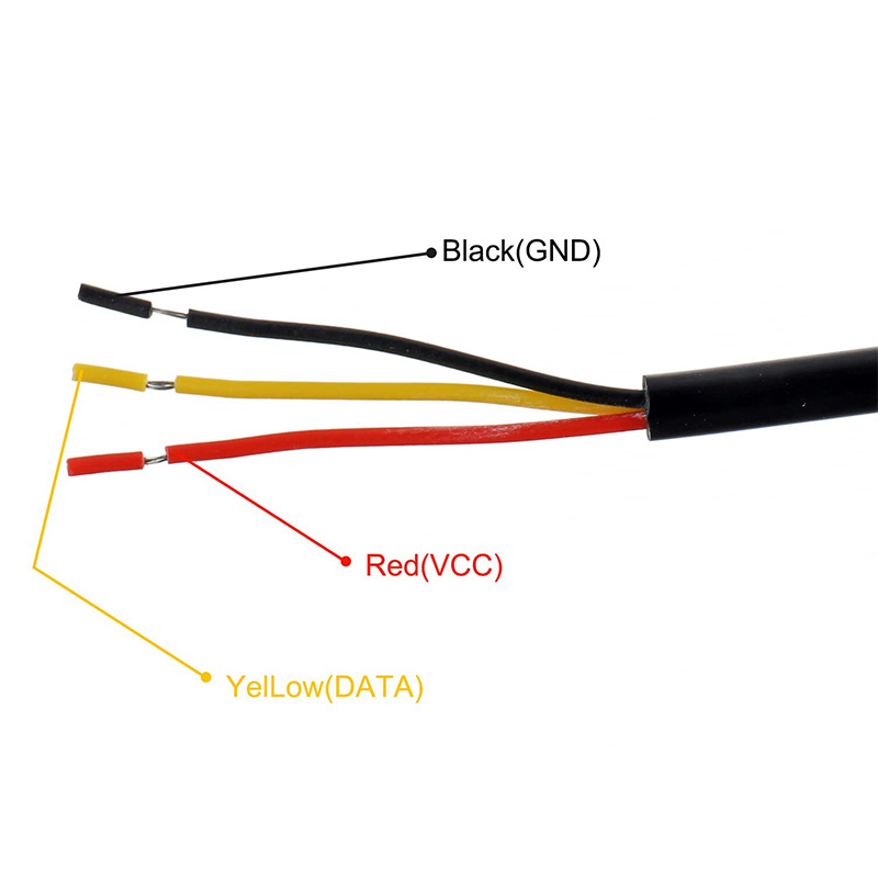 DS18B20 แพคเกจสแตนเลส 1 เมตร/3 - Ds18B20 Temperature Sensor บทวิจารณ์และราคา