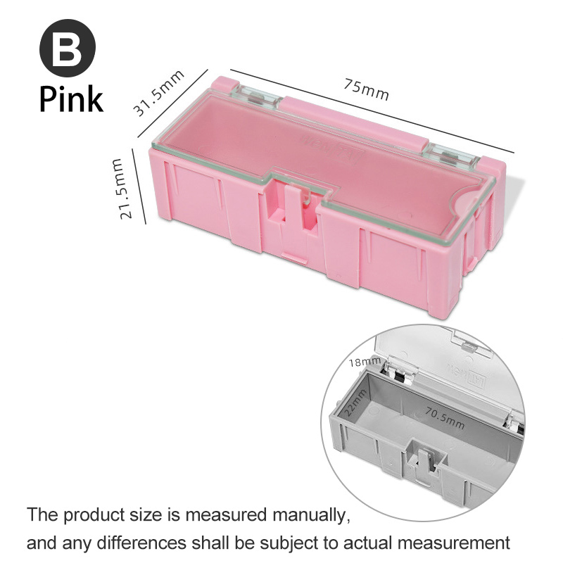 กล่องเก็บ SMD SMT IC อุปกรณ์อิ - Diy Electronics Storage บทวิจารณ์และราคา