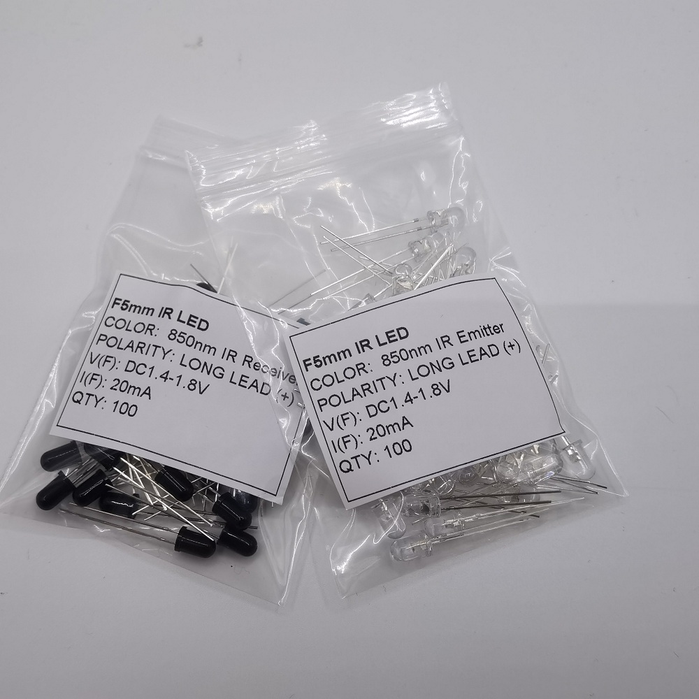DIP 3มม.5มม.IR LED Emitting Di - Ir Infrared Receiver บทวิจารณ์และราคา