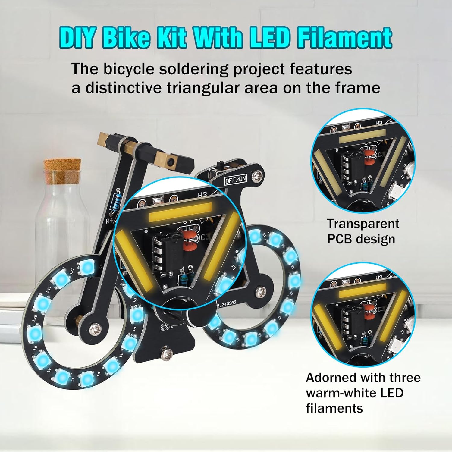 DIY จักรยานบัดกรีโครงการชุดจัก - Diy Electronics Gifts บทวิจารณ์และราคา
