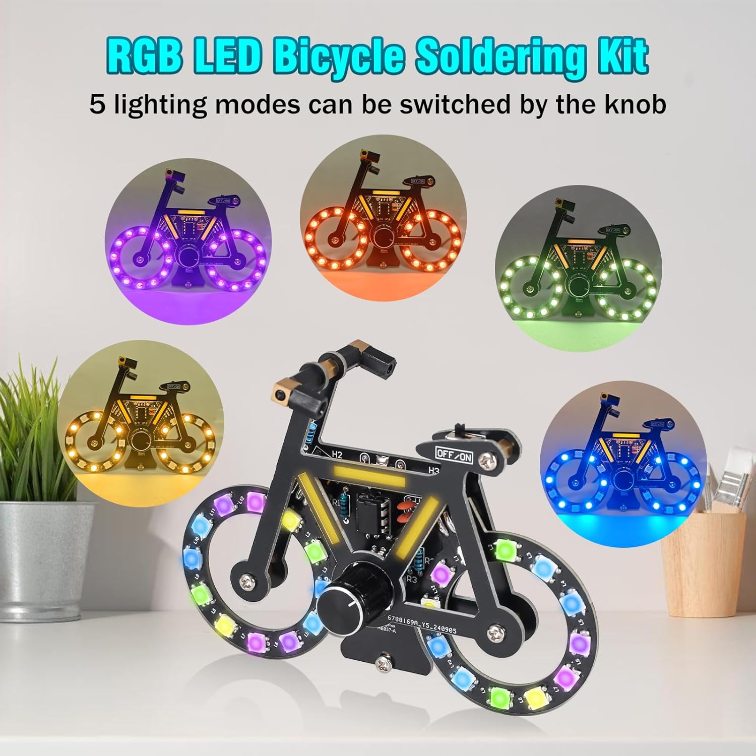 DIY จักรยานบัดกรีโครงการชุดจัก - Diy Electronics Gifts บทวิจารณ์และราคา