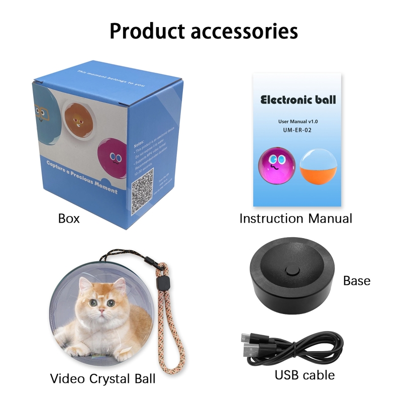 ลูกบอลคริสตัล 3 มิติ พร้อม Wif - Diy Electronics Gifts บทวิจารณ์และราคา