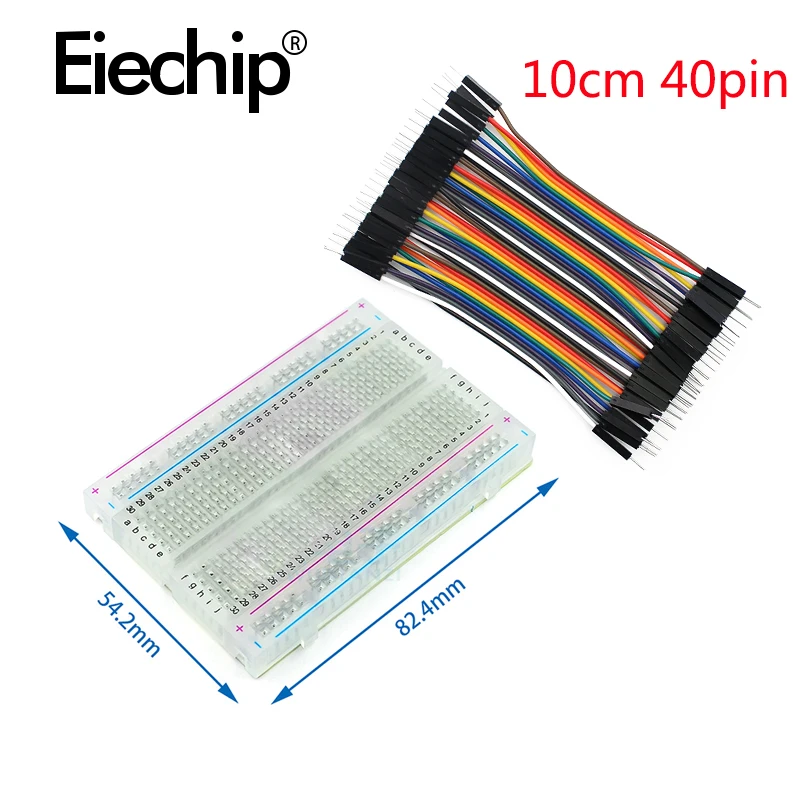 400จุด Solderless PCB Breadboa - Diy Electronics Breadboard บทวิจารณ์และราคา