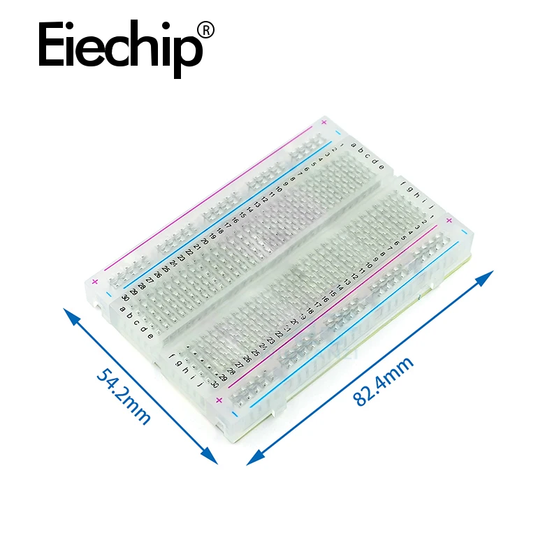 400จุด Solderless PCB Breadboa - Diy Electronics Breadboard บทวิจารณ์และราคา