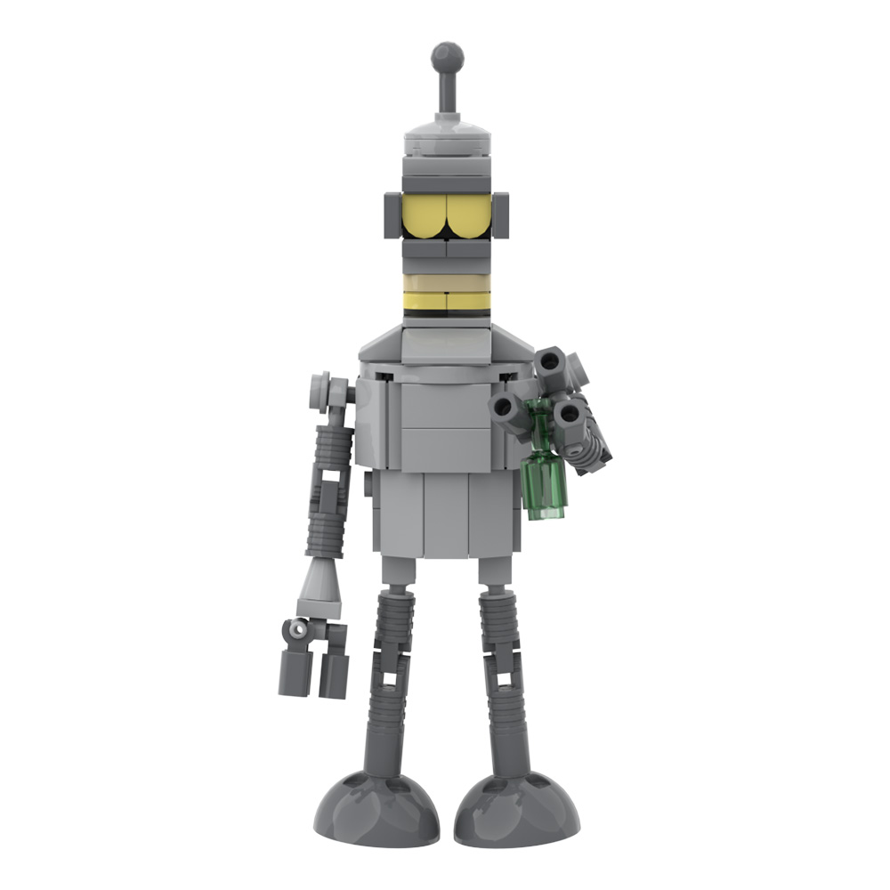 MOC Mech Robot Futuramaeds Ben - Diy Electronics Gifts บทวิจารณ์และราคา