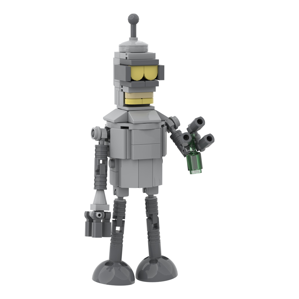 MOC Mech Robot Futuramaeds Ben - Diy Electronics Gifts บทวิจารณ์และราคา