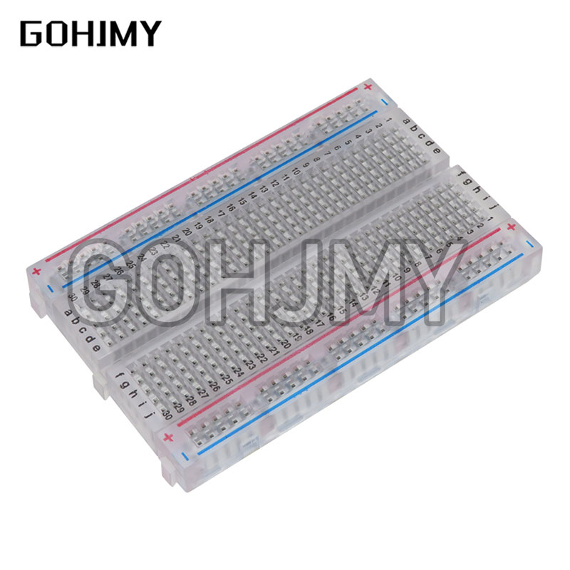 10ชิ้นใสมินิขนมปัง/Breadboard  - Diy Electronics Breadboard บทวิจารณ์และราคา