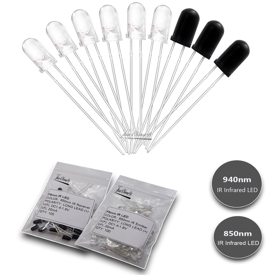 3 มม. 5 มม. IR LED ไดโอดเปล่งแ - Ir Infrared Receiver บทวิจารณ์และราคา