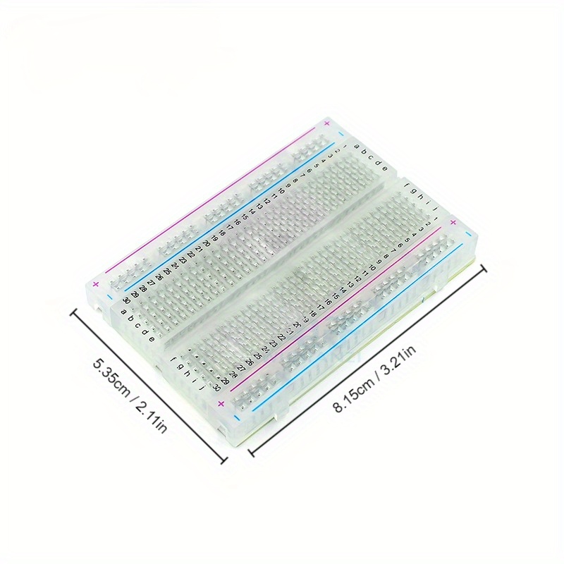 1 PC 400 จุดโปร่งใส MINI Bread - Diy Electronics Breadboard บทวิจารณ์และราคา