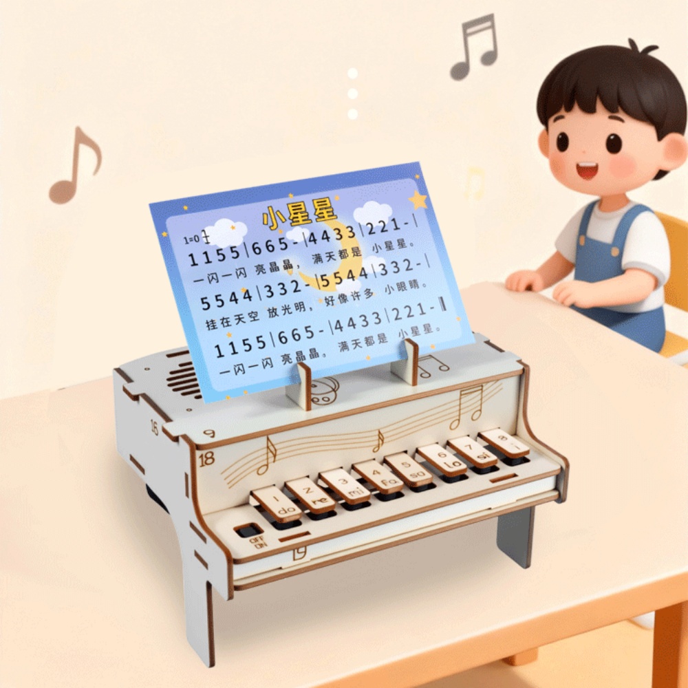 ชุดประกอบเปียโนอิเล็กทรอนิกส์ไ - Diy Electronics For Kids บทวิจารณ์และราคา